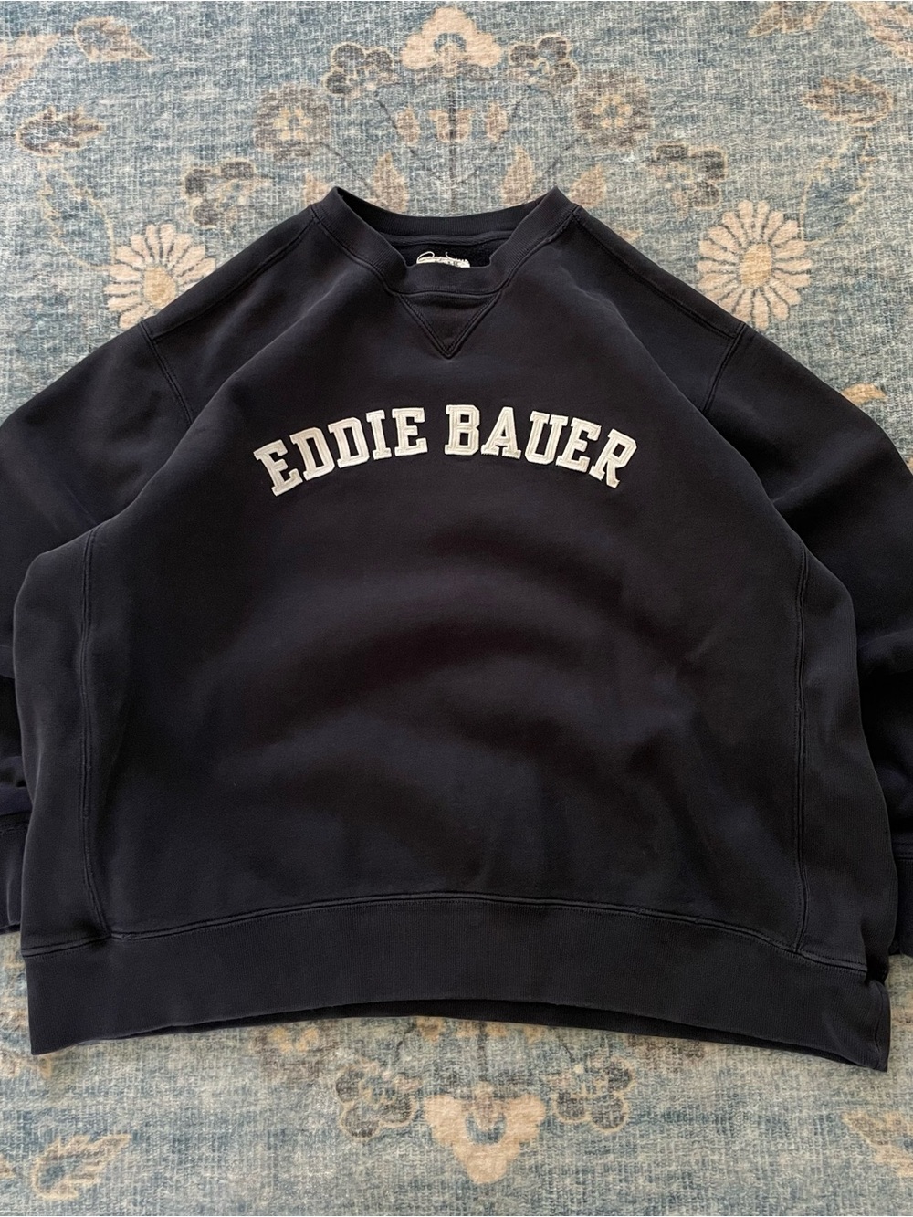 Vintage Eddie Bauer Spell Out Crewneck Sweatshirt